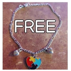 🌻FREE💥Autism awareness handmade bracelet